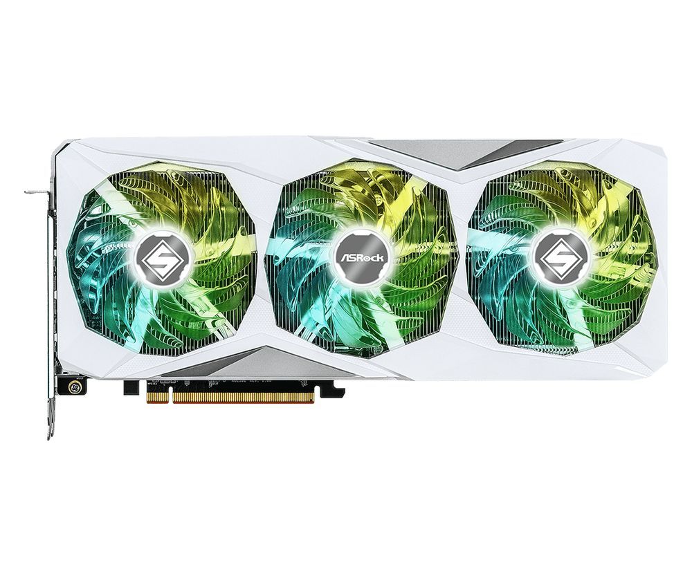 grafička kartica asrock radeon rx7800xt steel legend 16g oc - slika 2