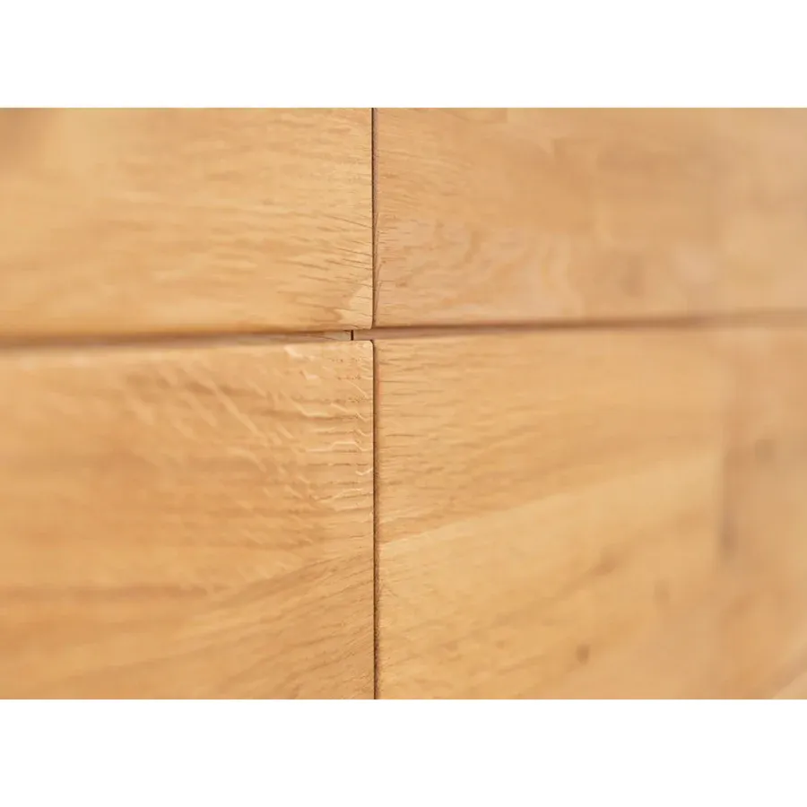 komoda tirano 154x39 cm, materijal: masivno drvo hrast - slika 18