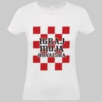 personalizirana navijačka majica – igraj moja hrvatska - slika 3