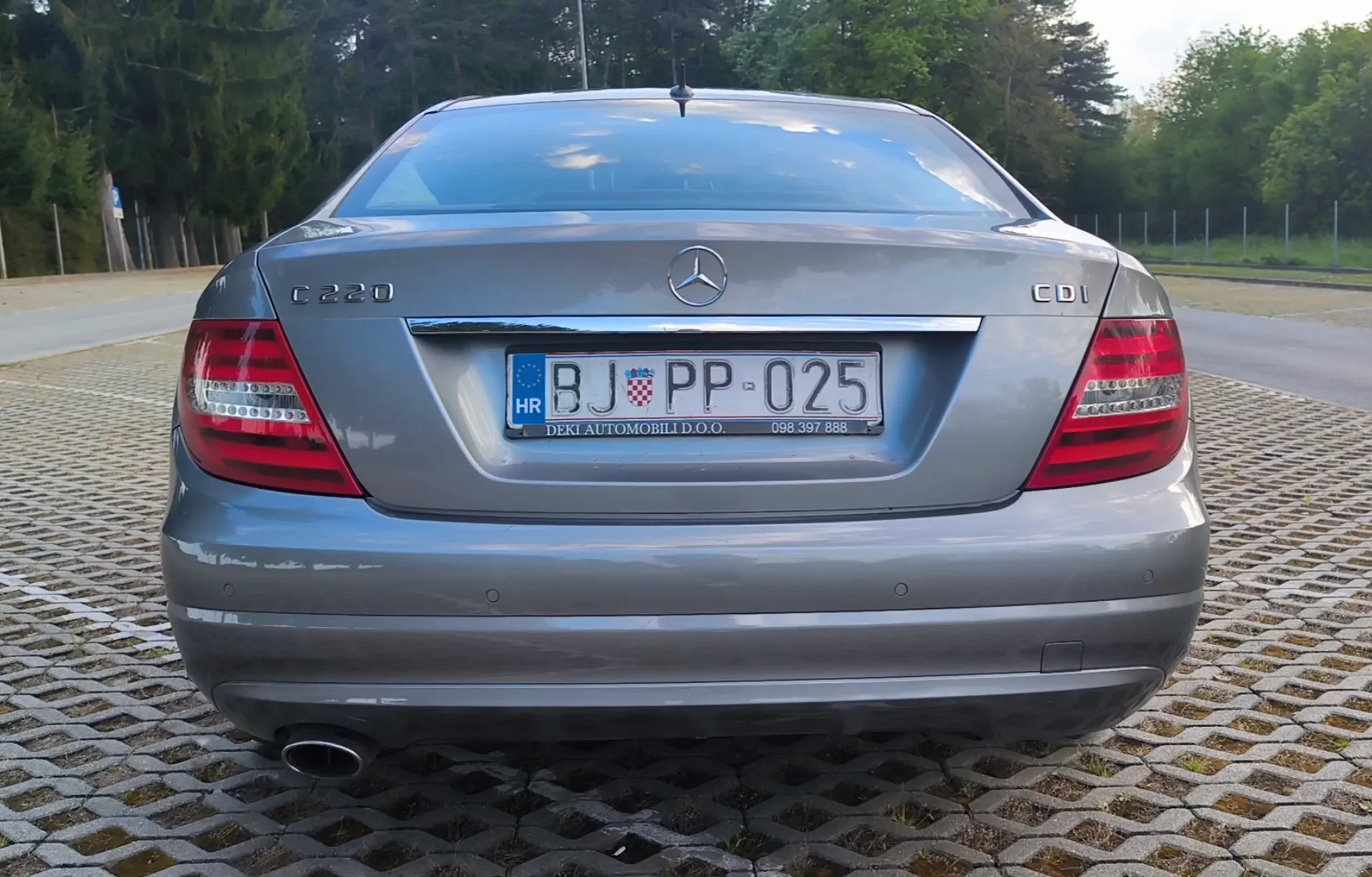 mercedes-benz c-klasa coupe 220cdi automatik, top - slika 23