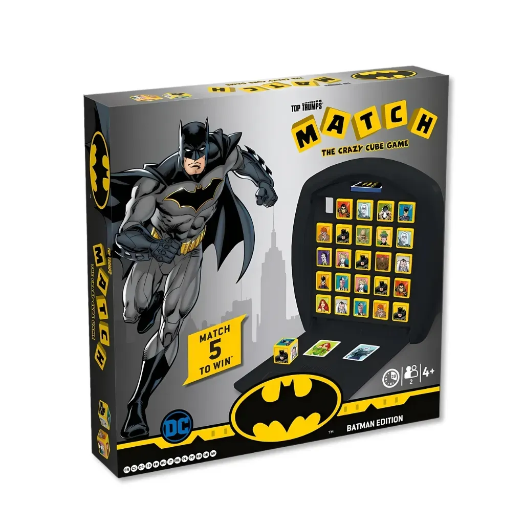 Batman Top Trumps Match – The Crazy Cube Game - Zagreb