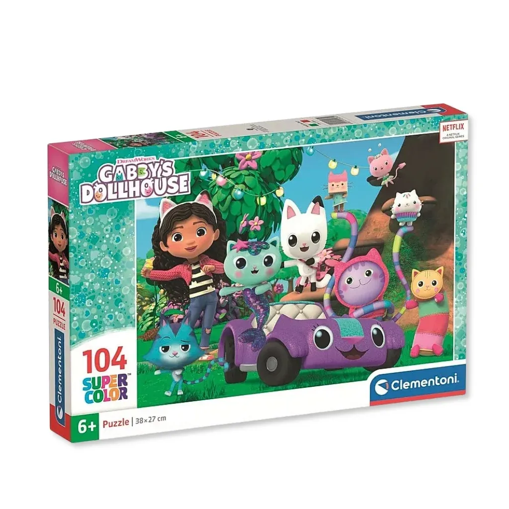 Gabby’s Dollhouse puzzle – Family Day, 104pcs - Zagreb