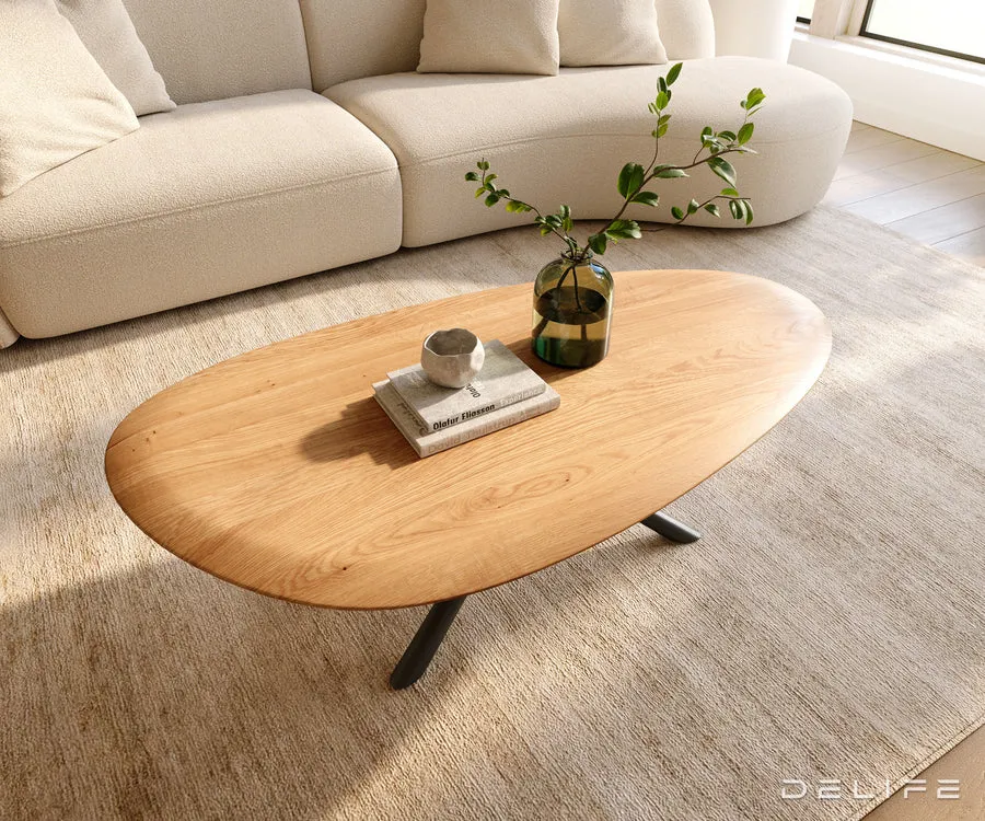 klub stolić edge 140x75cm, materijal: hrast - slika 3