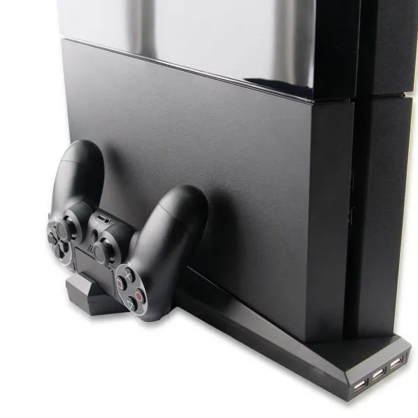 3u1 višenamjenski punjač dock stalak cooler za ps4 konzolu - slika 7