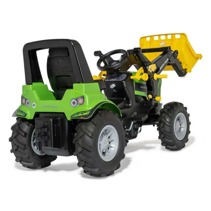 rolly toys farmtrac premium ii deutz 8280 ttv traktor na pedale sa uto - slika 4