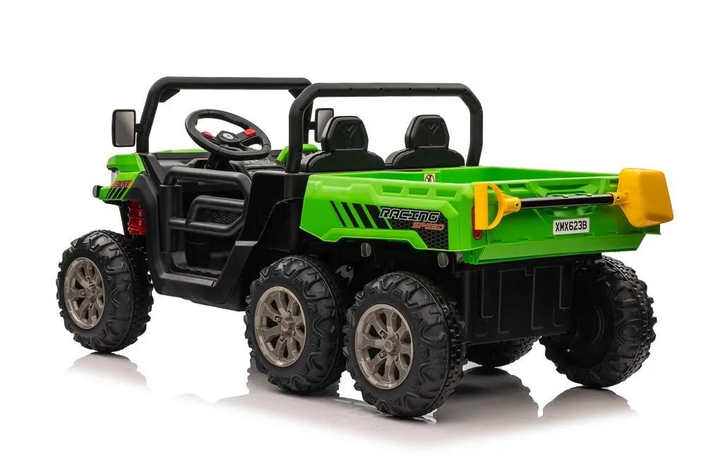 auto na akumulator xmx623b 24v - dvosjed - zeleni - slika 6