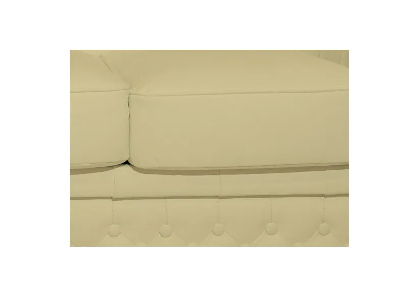 chesterfield garnitura first class leather | 6-sjedišta | vanilla - slika 2