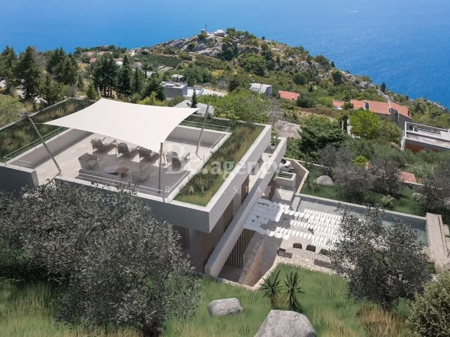 omiš, borak - građevinsko zemljište s projektom za izgradnju vile - slika 5