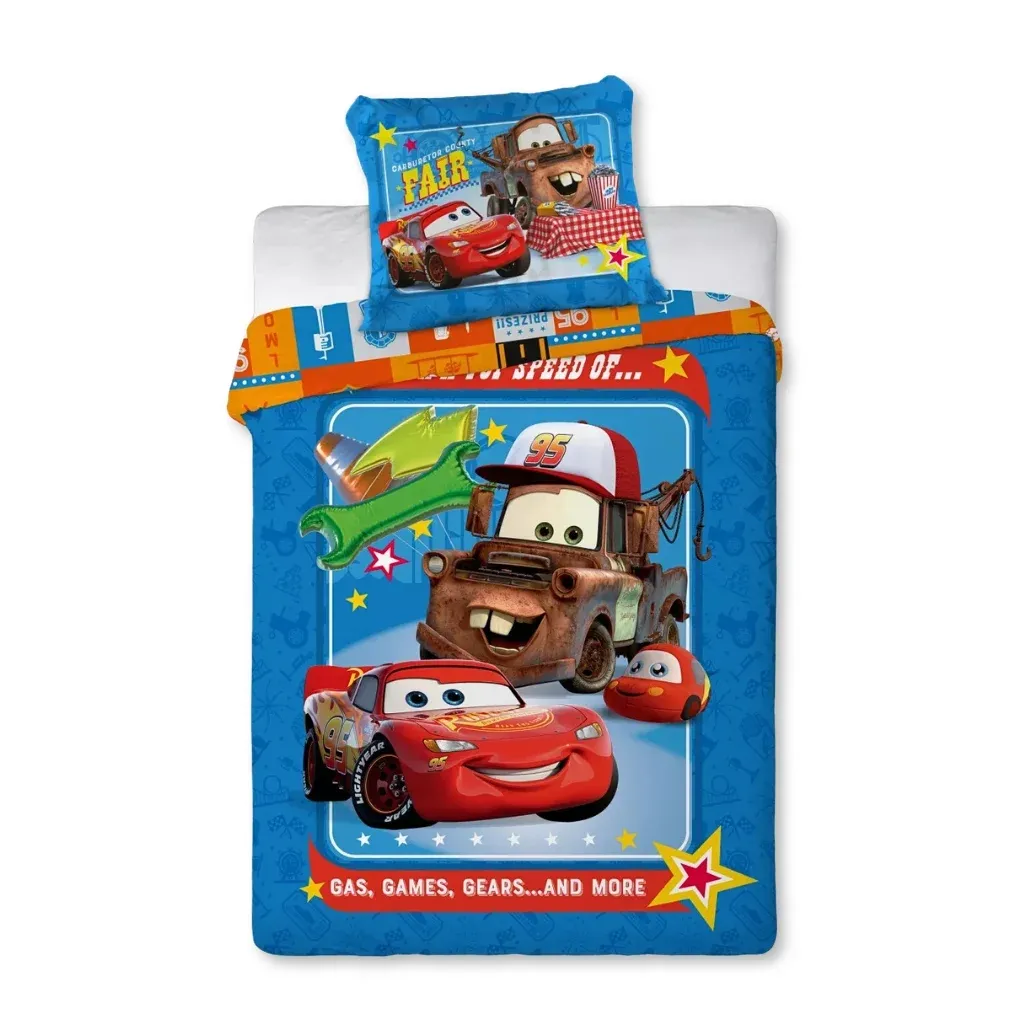 Disney Cars ‘Fair’ posteljina za bebe, 100×135 cm - Zagreb
