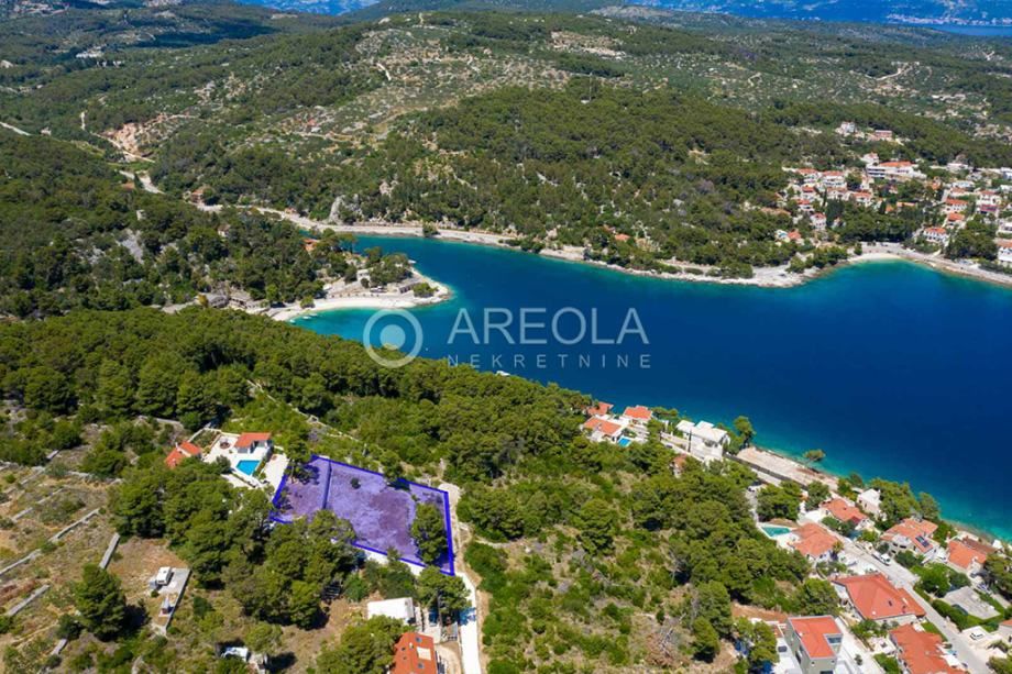 brač, selca (puntinak) - građevinsko zemljište, 1761m2 - 150m od mora! - slika 7