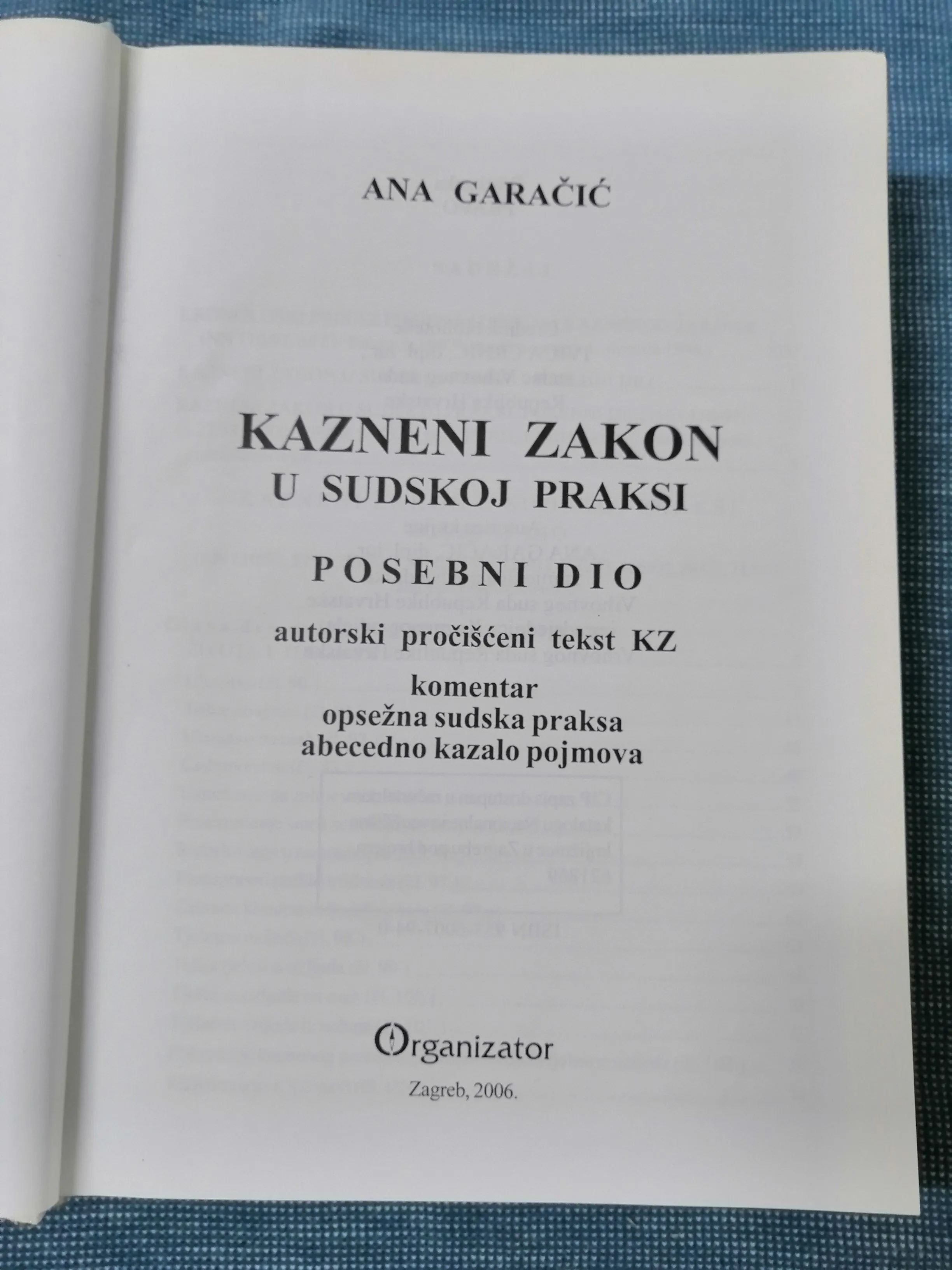 ana garačić - kazneni zakon u sudskoj praksi - slika 2