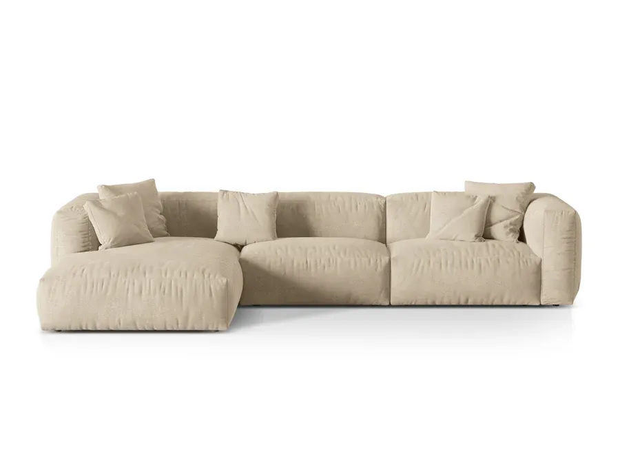 Kutna garnitura Martina, 330x176cm, Materijal: Baršun - Čakovec, Čakovec-zapad