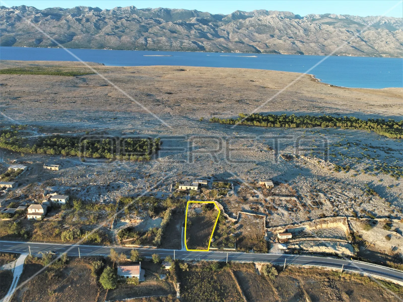 građevinsko zemljište, pogled na more, ograđeno, 821 m2, rtina,ražanac - slika 5