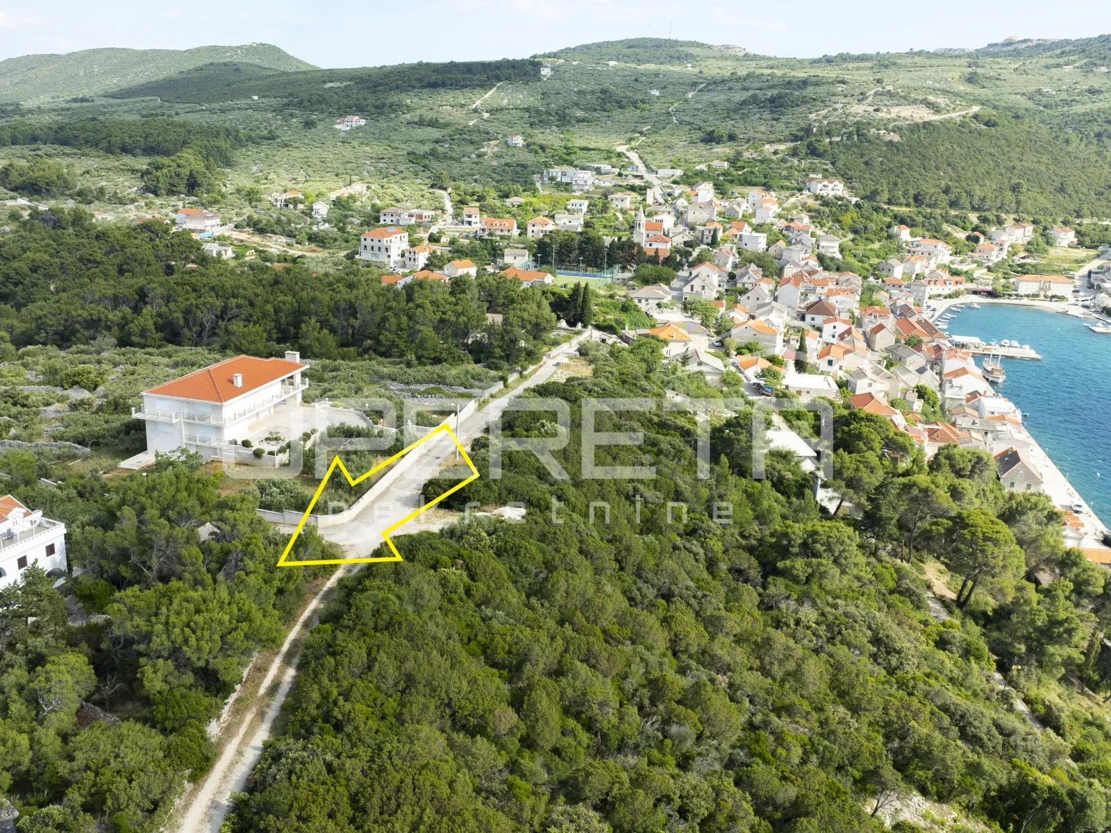 povlja, brač, građevinsko zemljište blizu mora, 800 m2 - slika 2