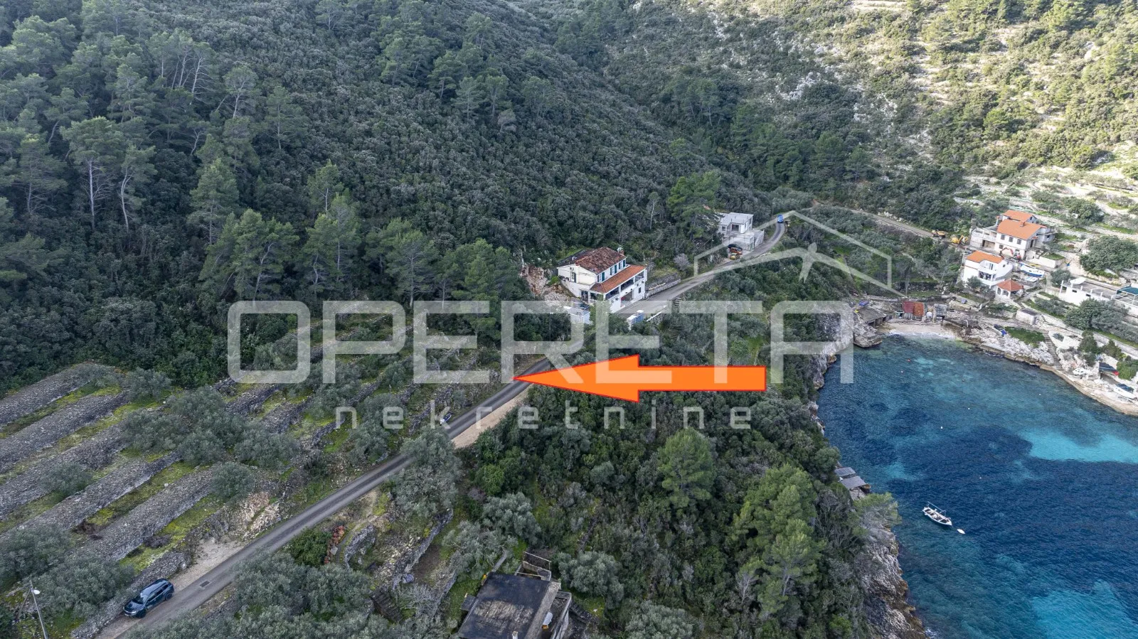 građevinsko zemljište od 934 m2, drugi red od mora, otok korčula - slika 16