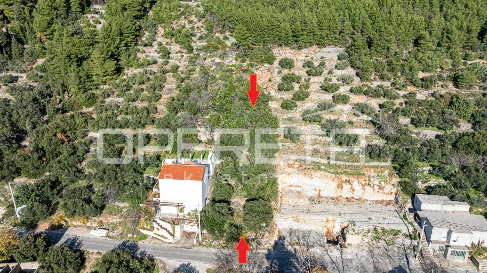 zemljište od 1108m2 s pogledom na more, babino polje, mljet - slika 8