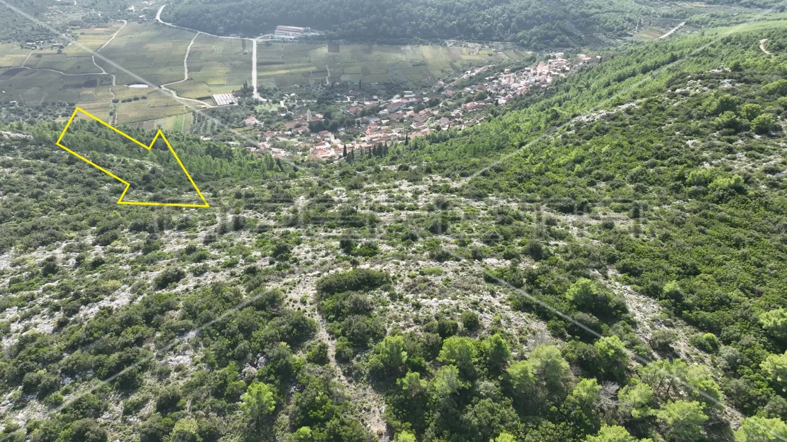 zemljište 51.000 m2 s pogledom na more, čara, korčula - slika 7