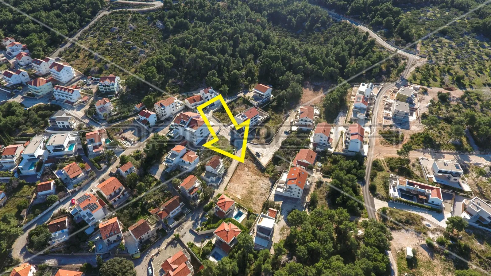 građevinsko zemljište, 150 m do mora, 1.286 m2, sutivan, otok brač - slika 9