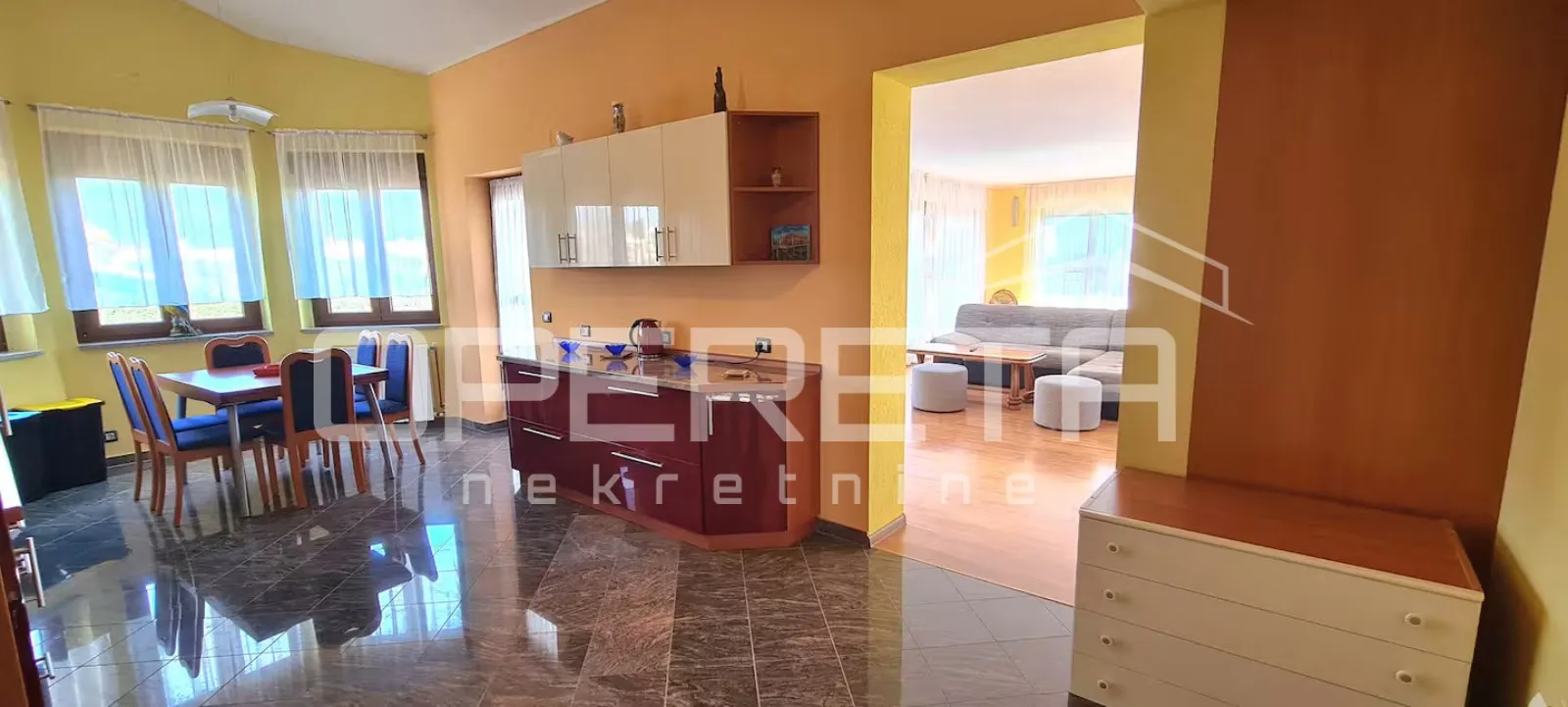 istra, galižana, apartmanska kuća + građevinsko zemljište, pogled na more - slika 12