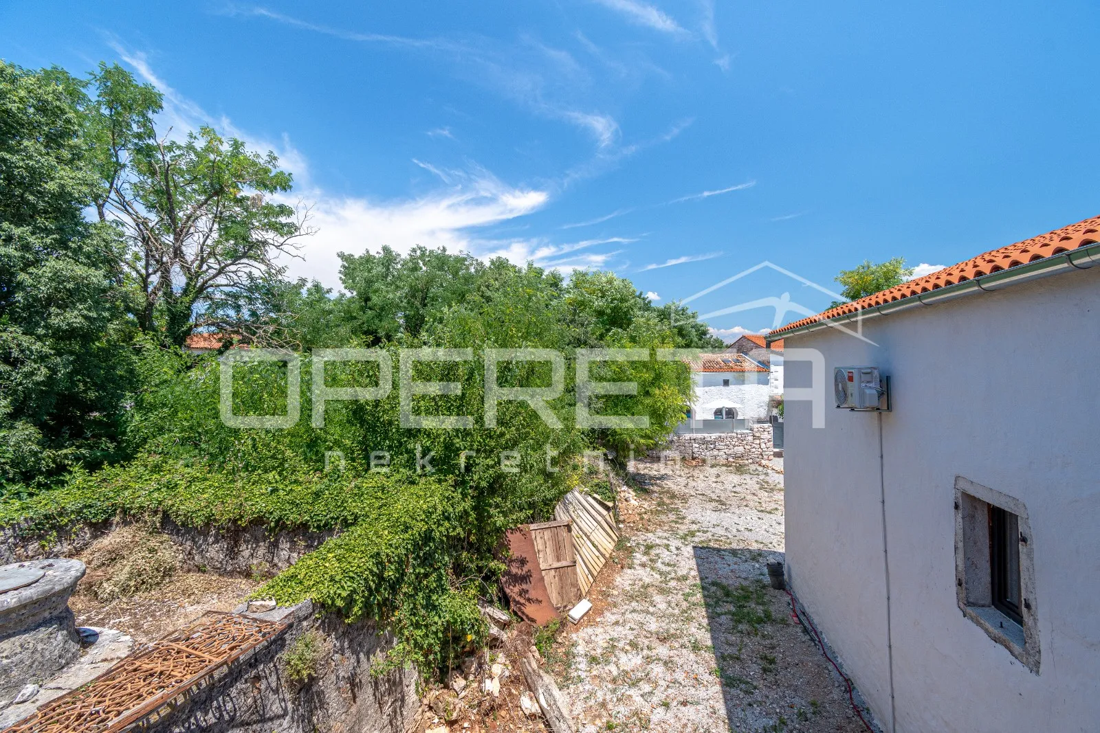 istra, baderna- kuća u nizu s pogledom na more- roh bau - slika 9