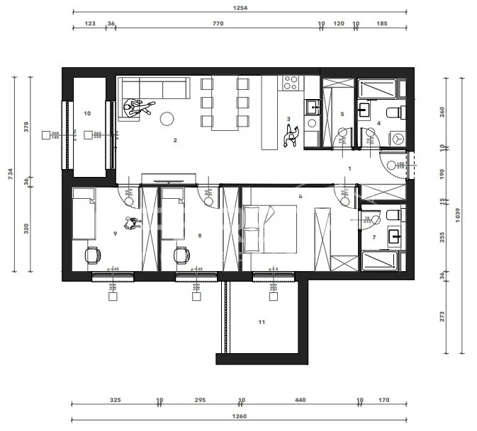 prodaja, stan, črnomerec, kuniščak, 4s, 90m2 - slika 3