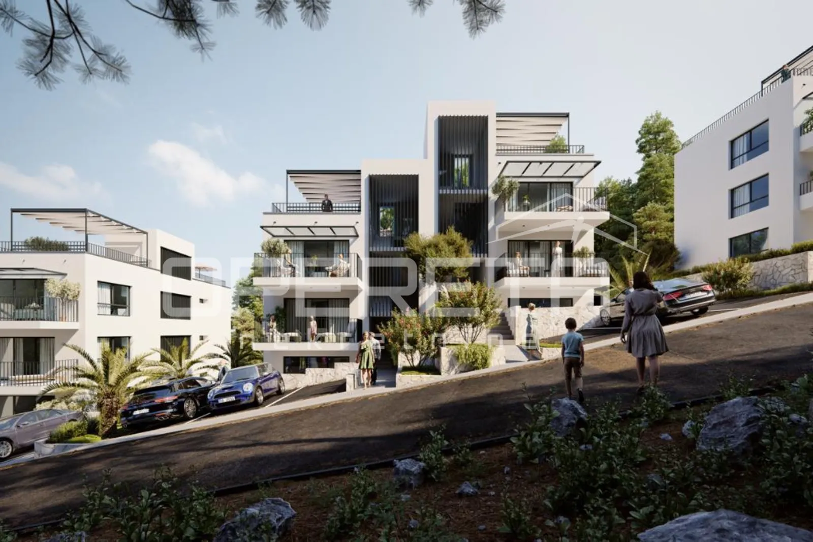 luksuzni penthouse na 70 m od mora – s3d – okrug donji, čiovo - slika 5
