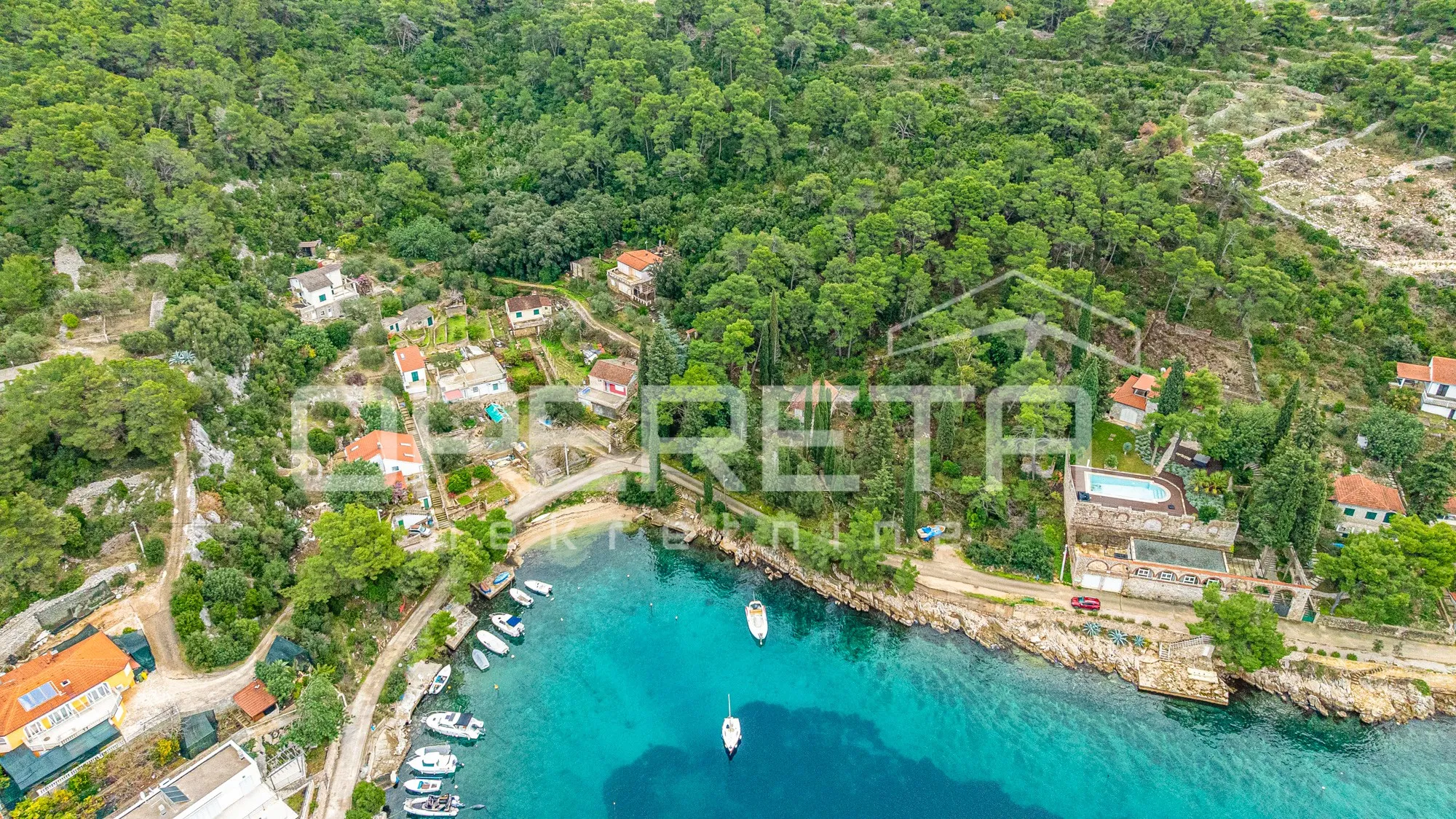 građevinsko zemljište u 1. redu do mora, šolta, rogač - slika 3