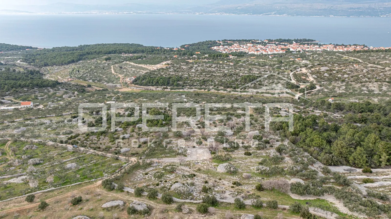 poljoprivredno zemljište 14.049 m2 na braču – rijetka mogućnost razvoja - slika 5