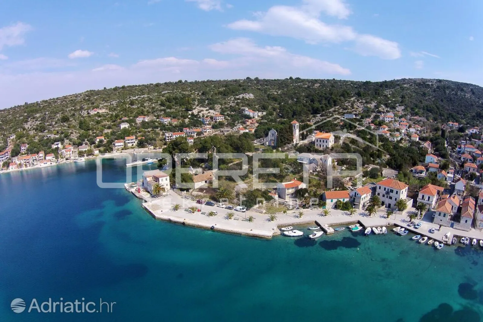građevinsko zemljište 1252 m² na drveniku v. blizu luke - slika 2