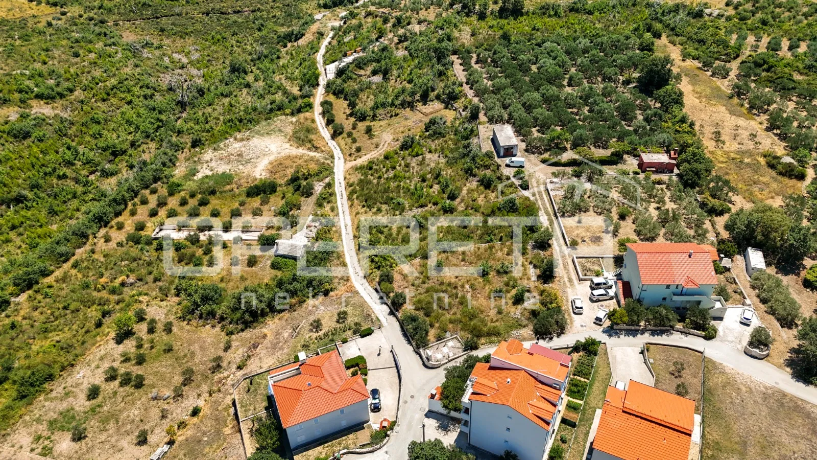 građevinsko zemljište s pogledom na more, mravince, solin kod splita - slika 24