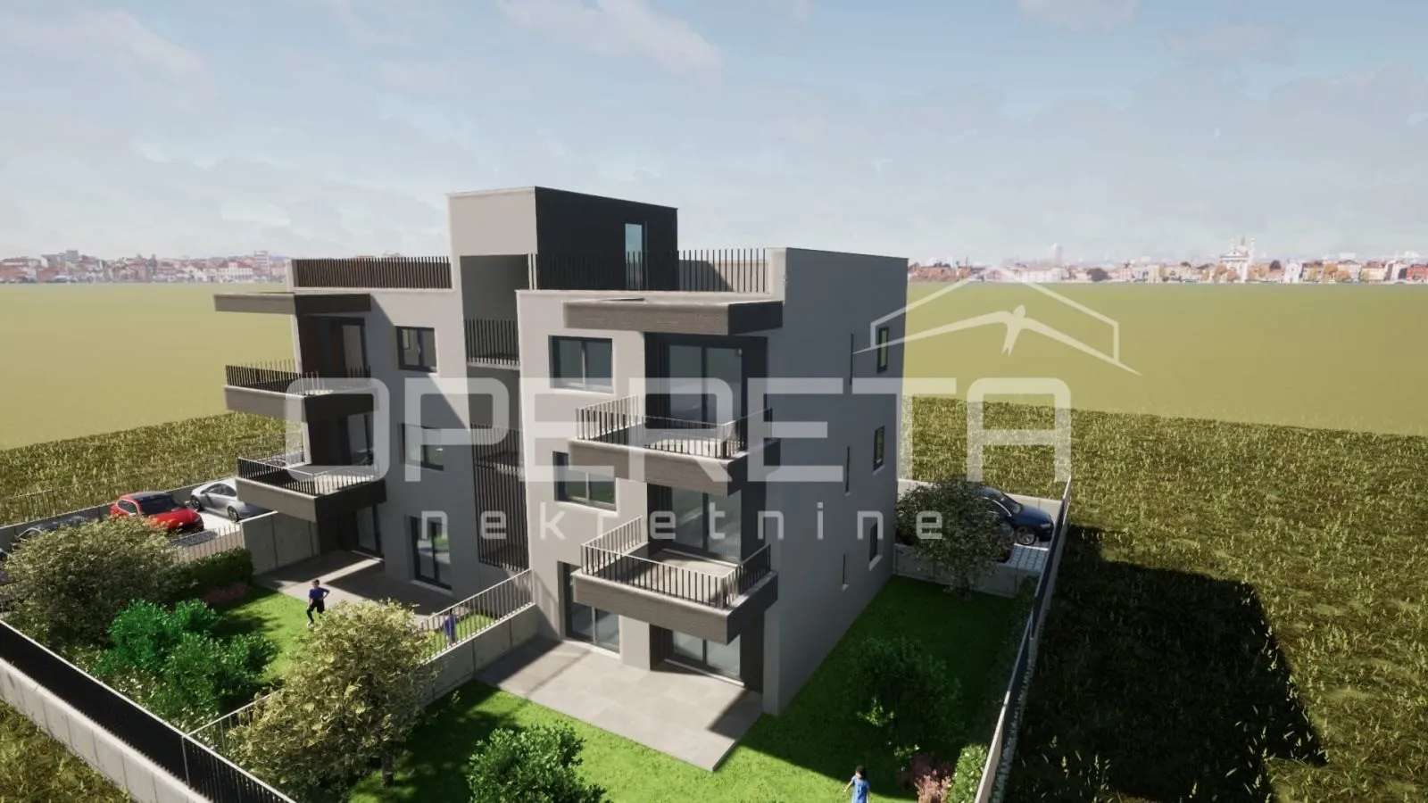 penthouse u novogradnji nadomak trogira - slika 1