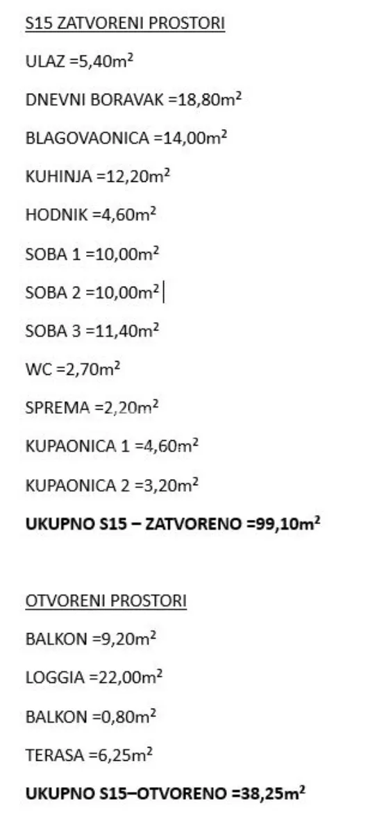 omiš/nemira – novo u ponudi_novogradnja s15 – 123,72m2 - slika 3