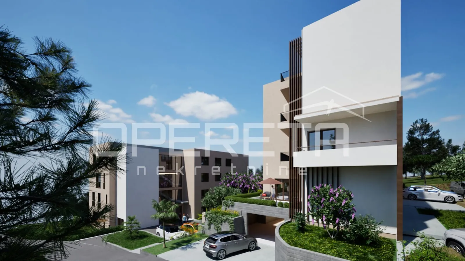 stan 1s, 57,51 m² na povišenom položaju s pogledom, makarska - slika 7