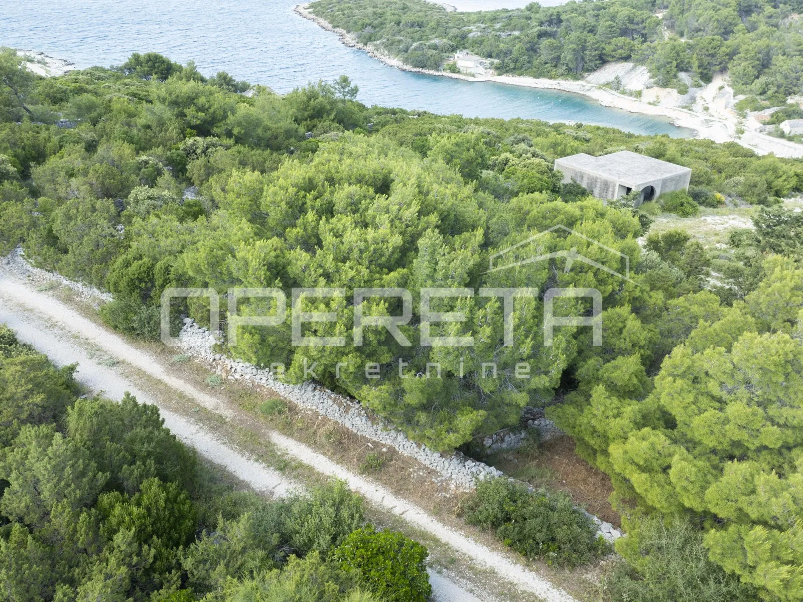 povlja, brač, građevinsko zemljište 400 m2 blizu mora - slika 4
