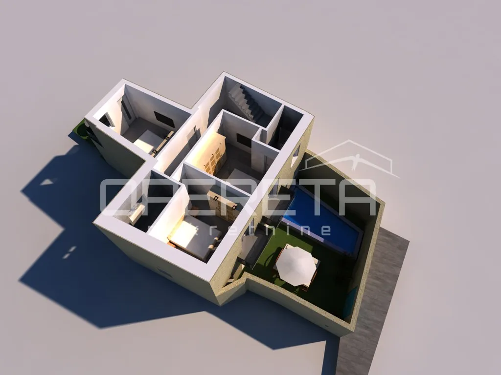tisno, moderna kuća 168m2 - novogradnja u samom centru - slika 7