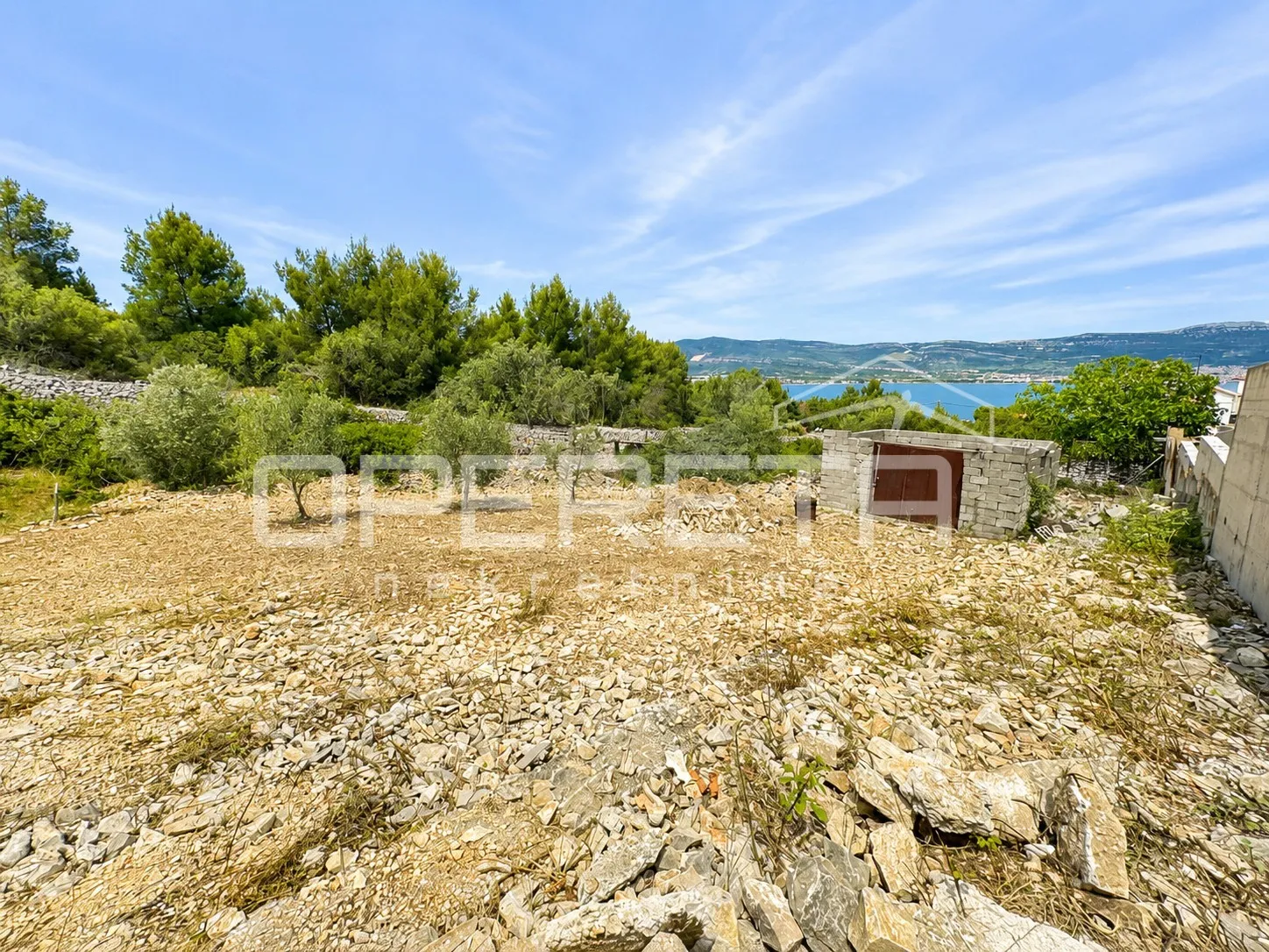 ekskluzivno,građevinsko zemljište 504 m², pogled more, žedno-trogir - slika 2