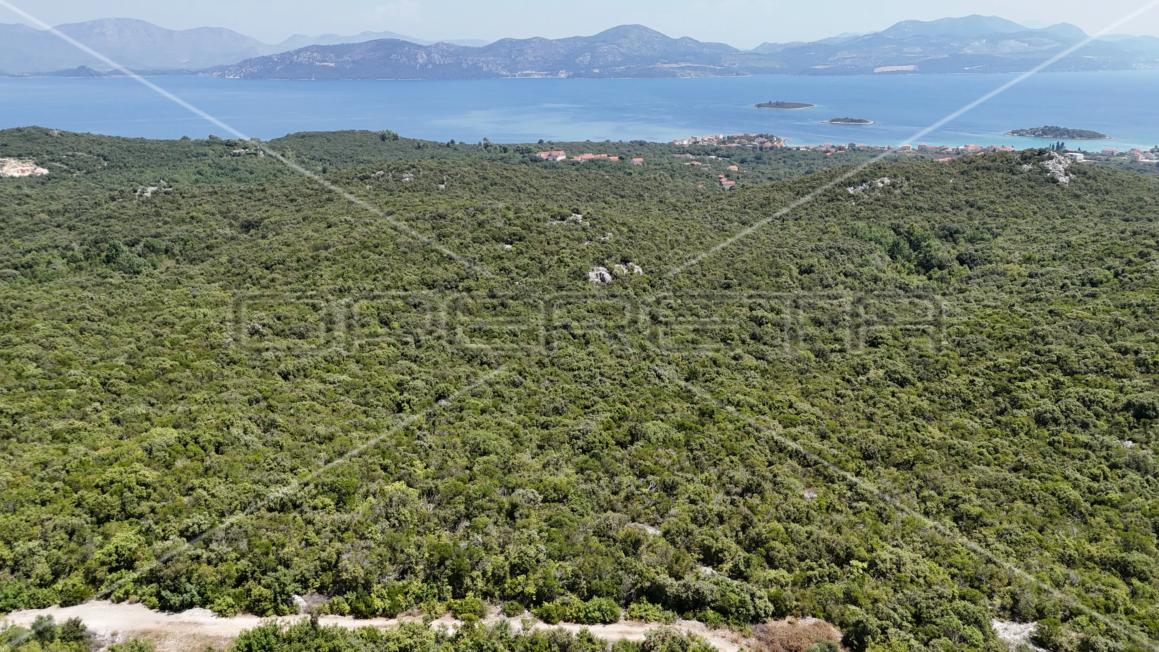 impresivno zemljište, 46.244m2, pogledom na more,sreser - slika 18