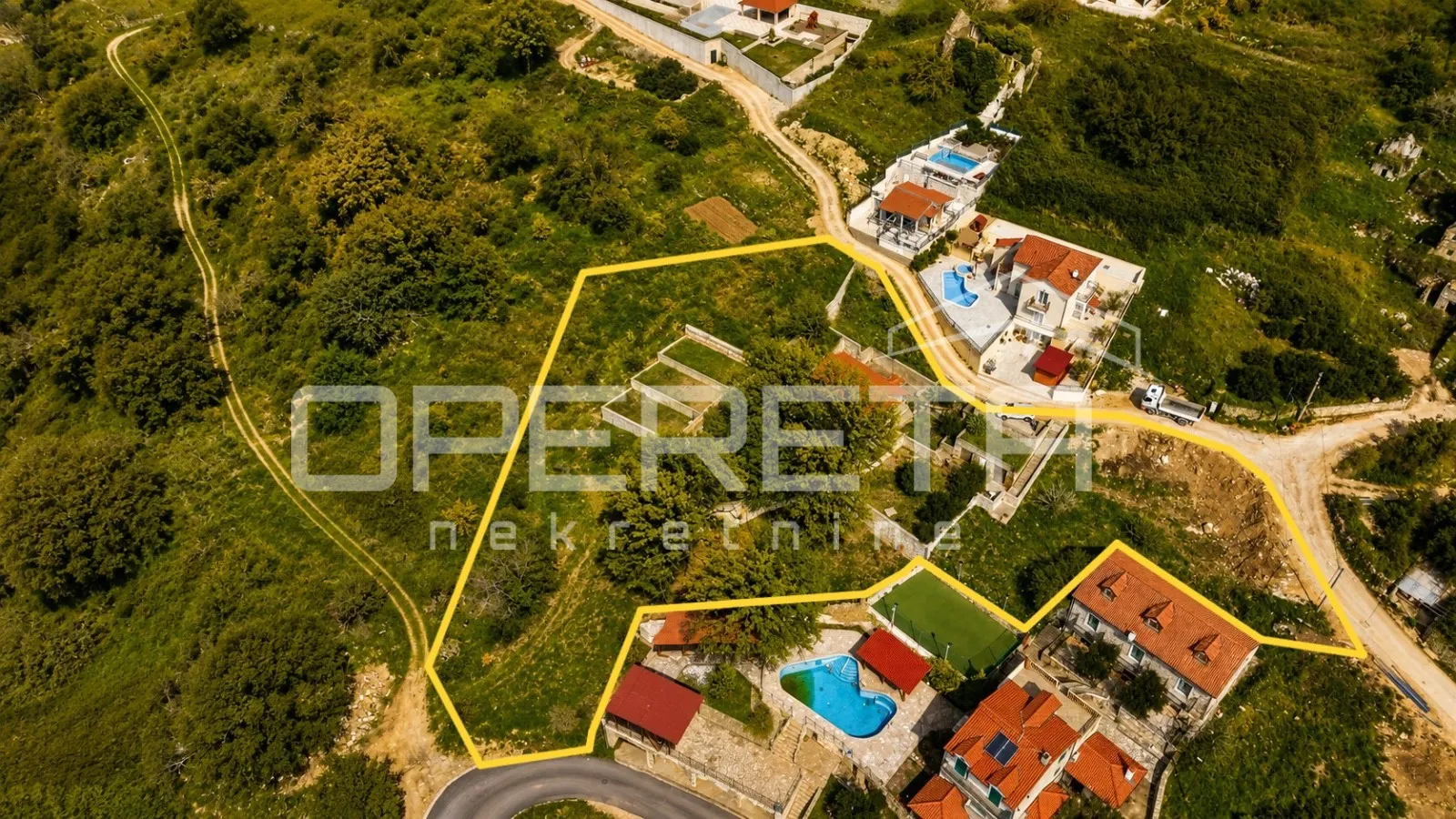 ekskluzivno zemljište 3.330 m² s legalnim objektom, panoramskim pogledom, dozvol - slika 5