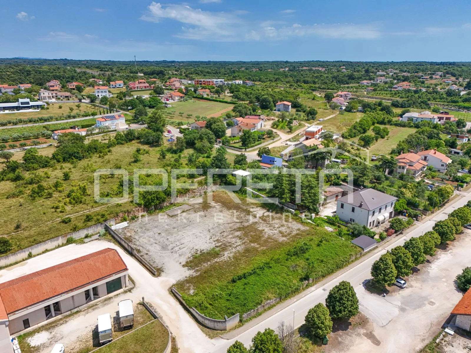 istra, kanfanar - građevinsko zemljište za izgradnju kuće - slika 3