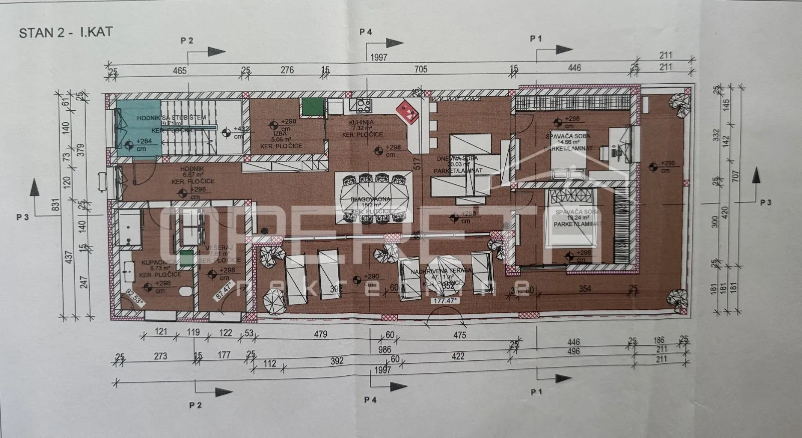 prodaja, stan, kućan marof, marofska ulica , 3s, 125m2 - slika 13