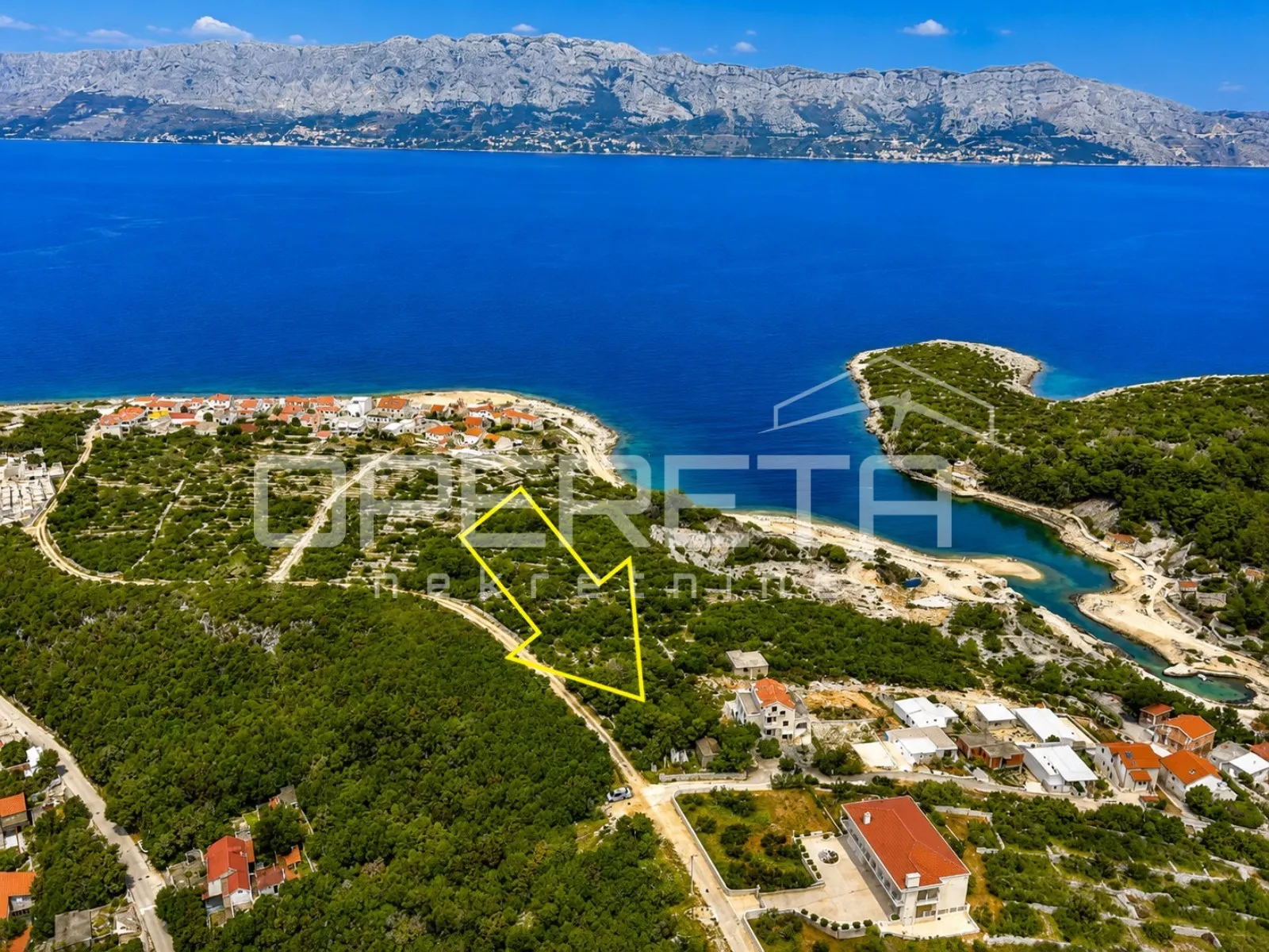 povlja, brač, građevinsko zemljište 400 m2 blizu mora - slika 6