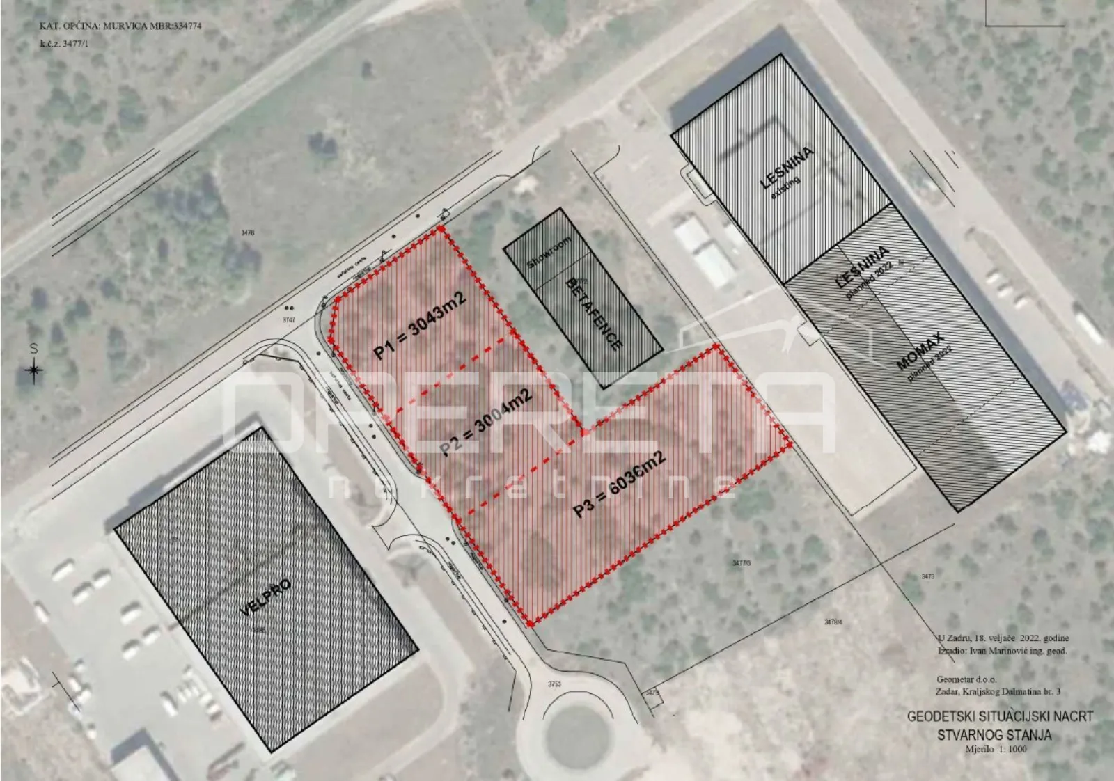 murvica jug, zadar-okolica, 12.083,00 m2, 1.850.000,00 eur - slika 4