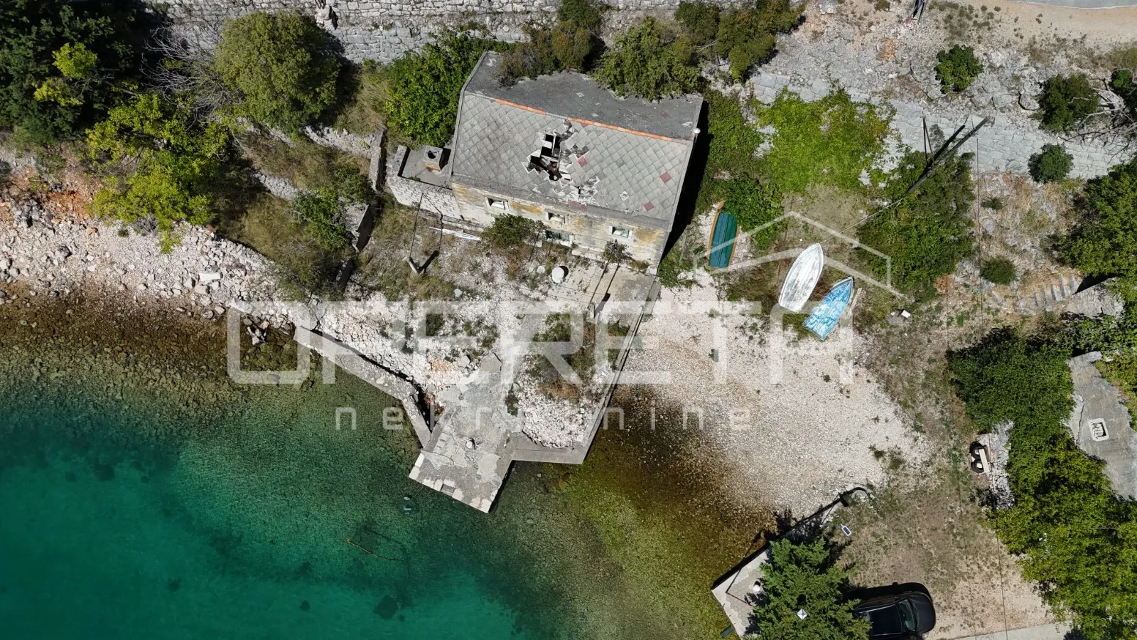 kamena starina za adaptaciju u prvom redu do mora, starigrad paklenica - slika 12