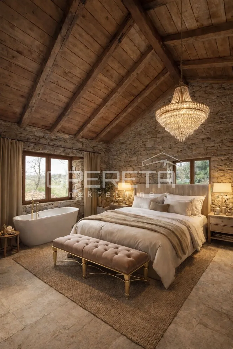 buje, kaštel - imanje 1909 m2 s ugostiteljskom namjenom i smještajem - slika 9