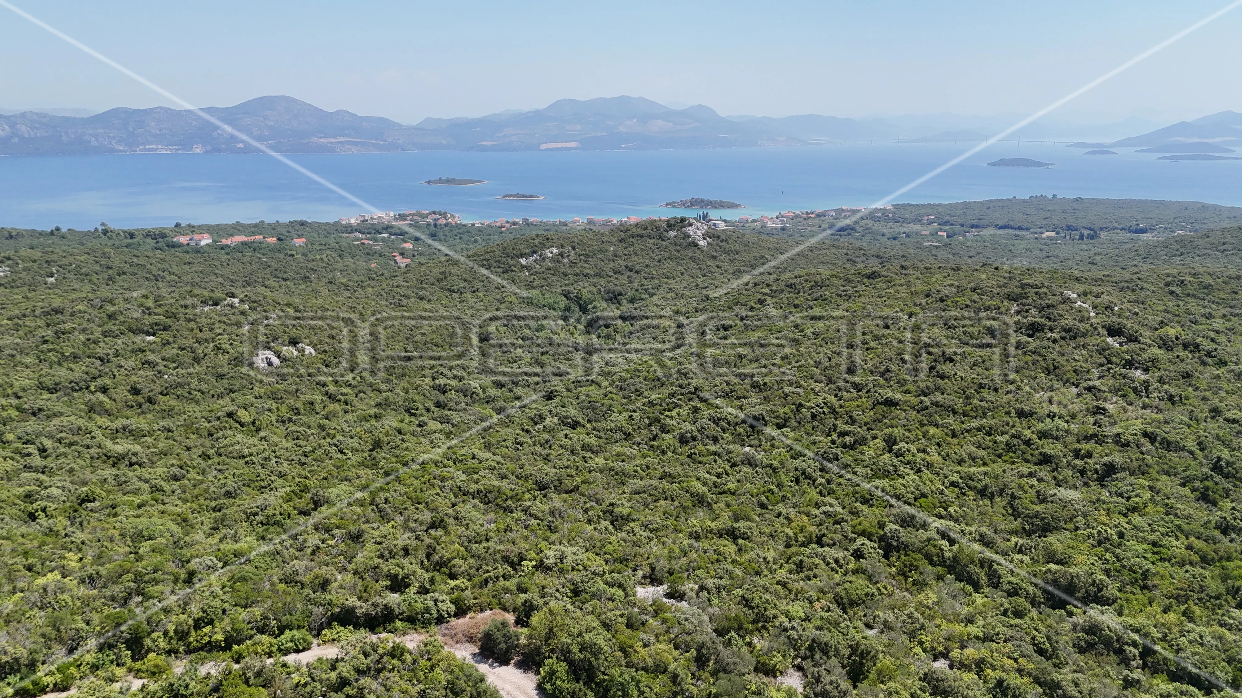 impresivno zemljište, 46.244m2, pogledom na more,sreser - slika 7