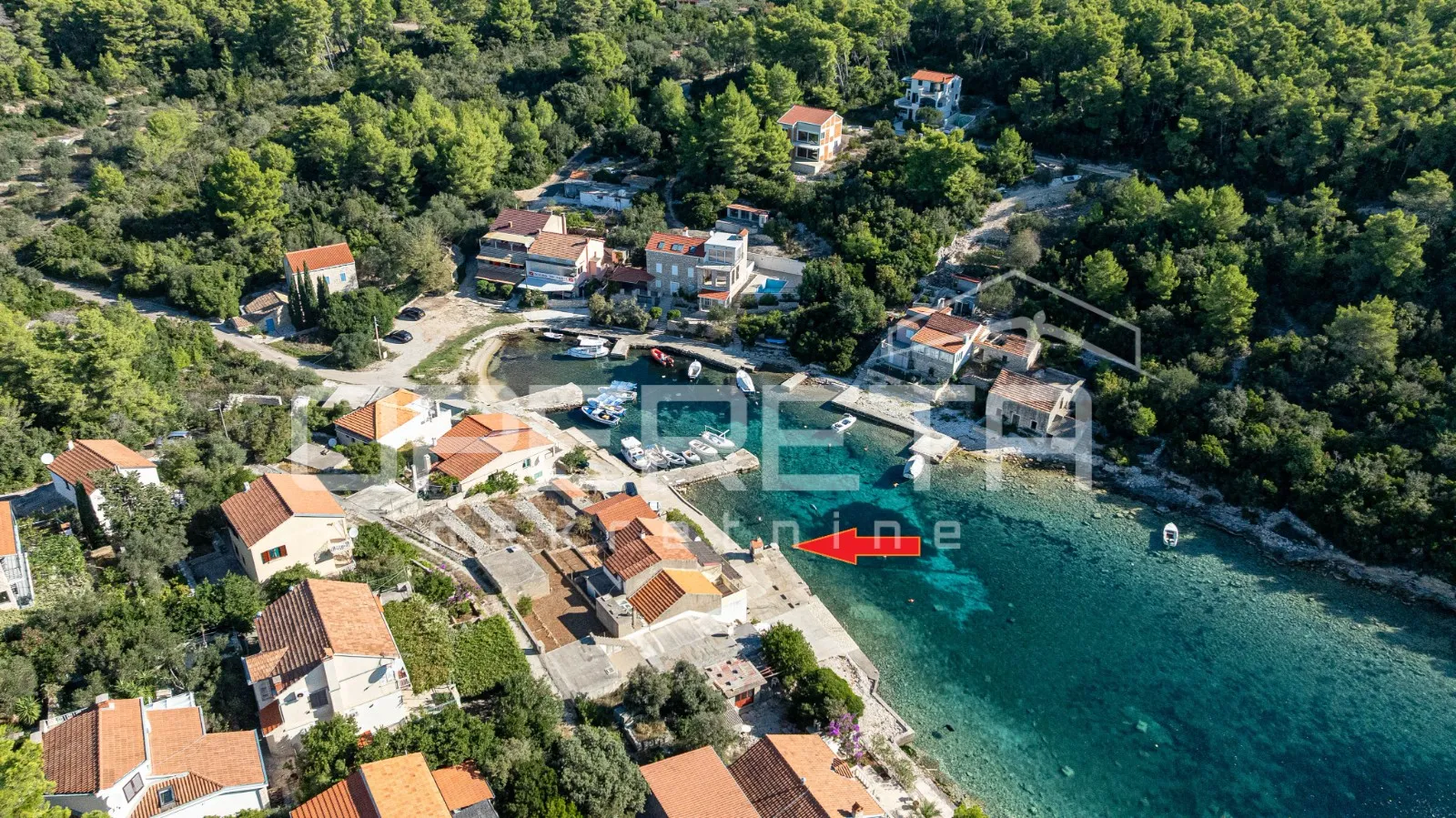 kuća s potencijalom na atraktivnoj lokaciji,uvala tri porte, korčula - slika 9