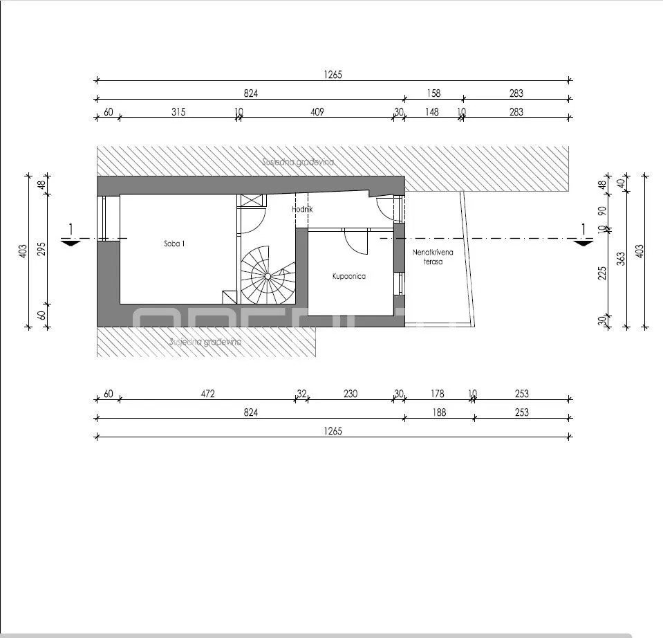 kuća u nizu u staroj jezgri, kaštel lukšić, 90 m2 - slika 26