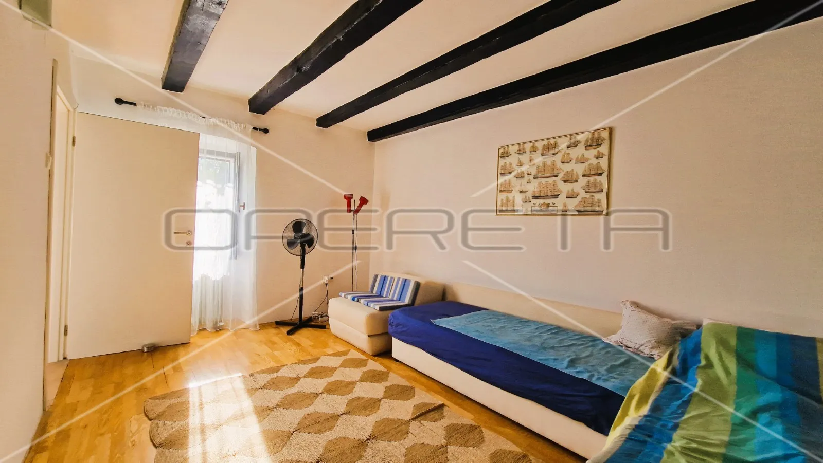 kamena kuća, 2 stambene jedinice, garaža, terasa, dvorište,127 m2, krk - slika 14