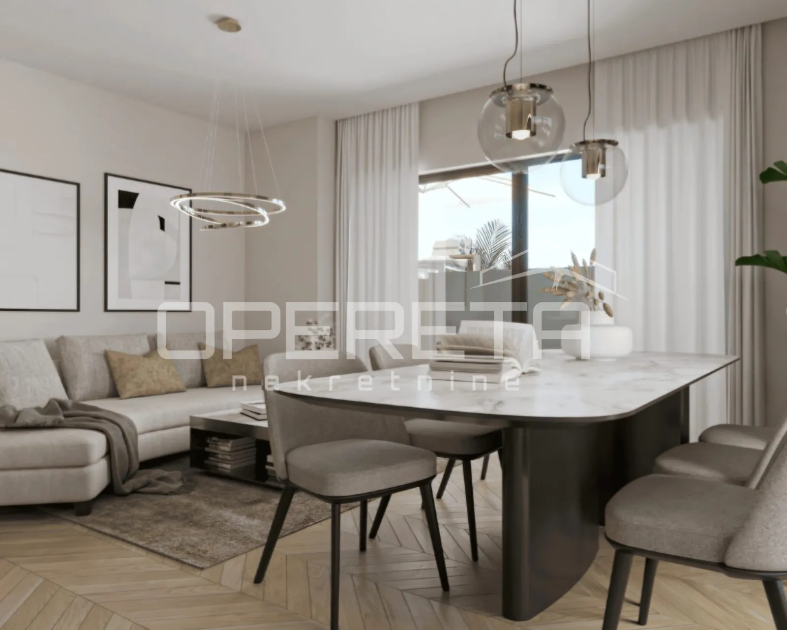 split, duilovo, rezidencijalni penthouse, privatni bazen, vrt, 300 m² vanjskih p - slika 7