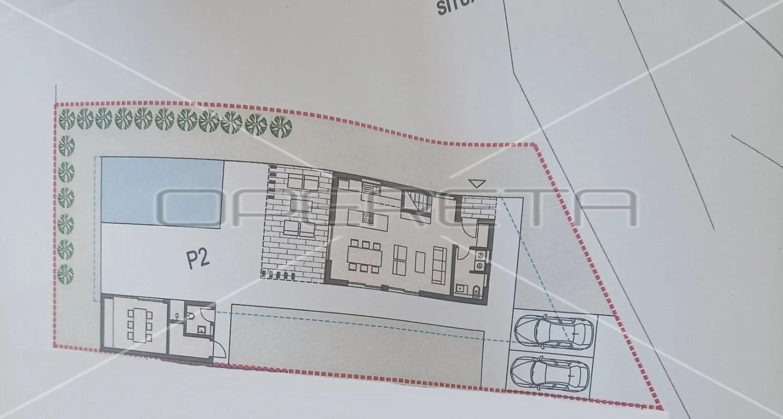 istra, marčana – građevinsko zemljište s pravomoćnom građevinskom dozvolom 500 m - slika 2